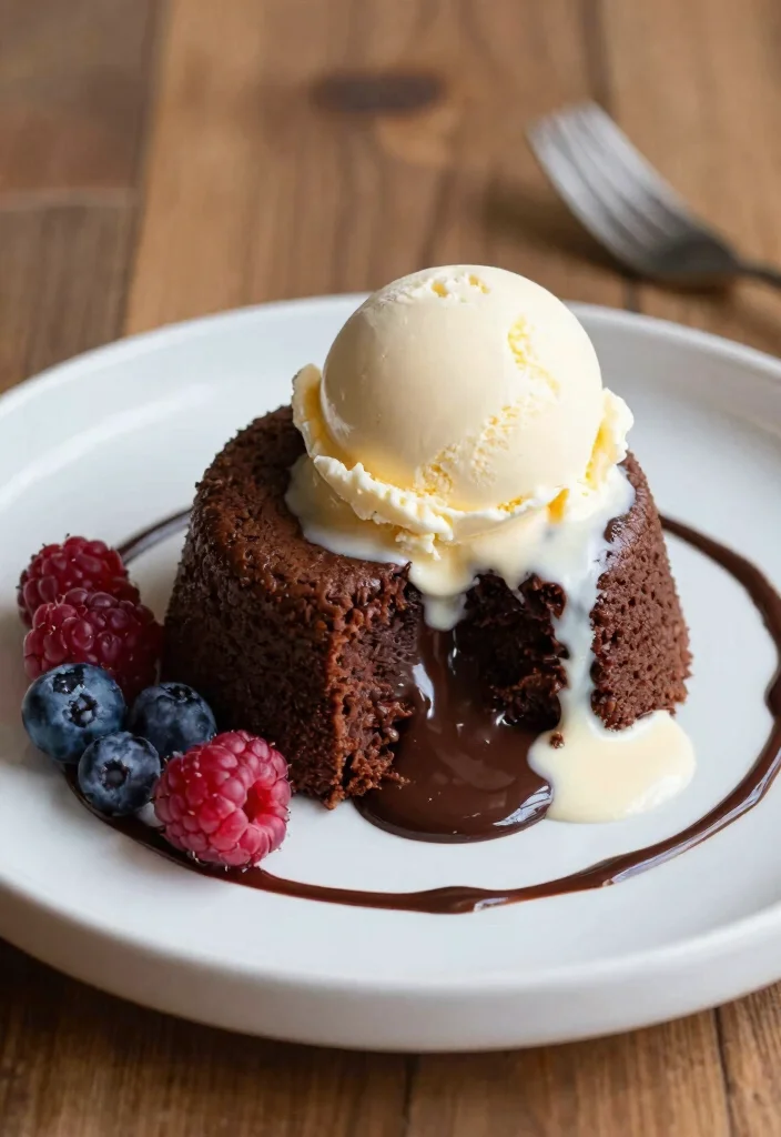 18 Birthday Chocolate Cake Ideas: Rich Classic Favorites - 1. Decadent Vegan Chocolate Lava Cake 1