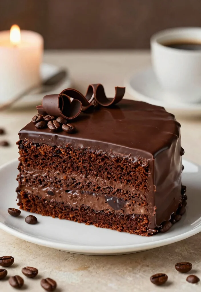 18 Birthday Chocolate Cake Ideas: Rich Classic Favorites - 11. Chocolate Espresso Cake 1