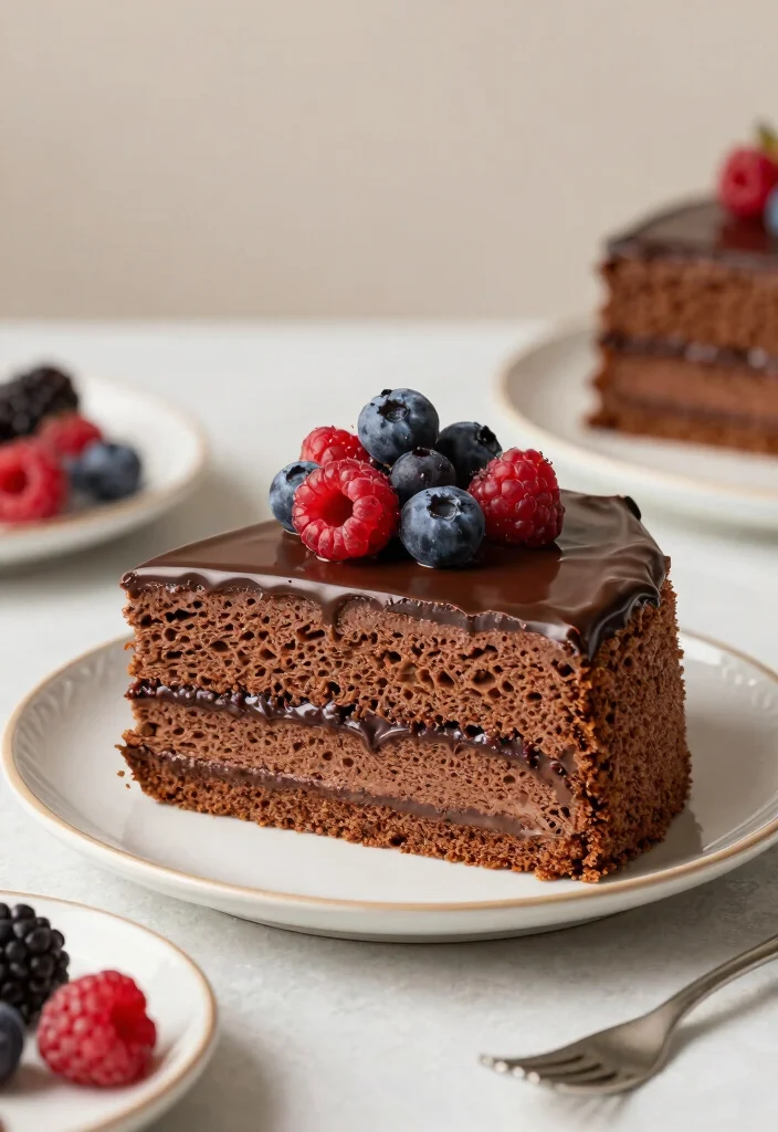 18 Birthday Chocolate Cake Ideas: Rich Classic Favorites - 7. Chocolate Chiffon Cake 1