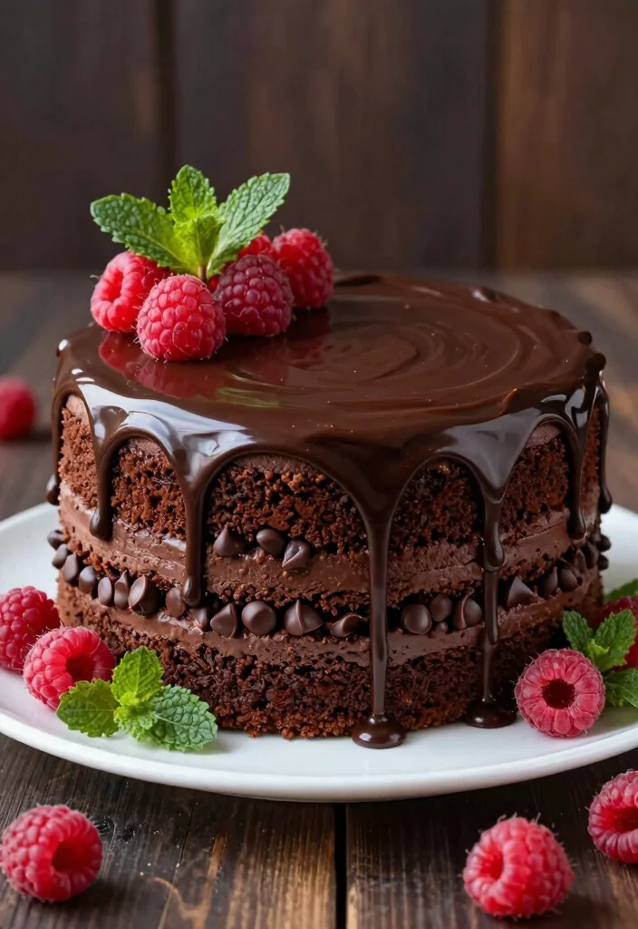 18 Chocolate Cake Moist Ideas Bakery Style Texture - 2. Decadent Double Chocolate Cake 1