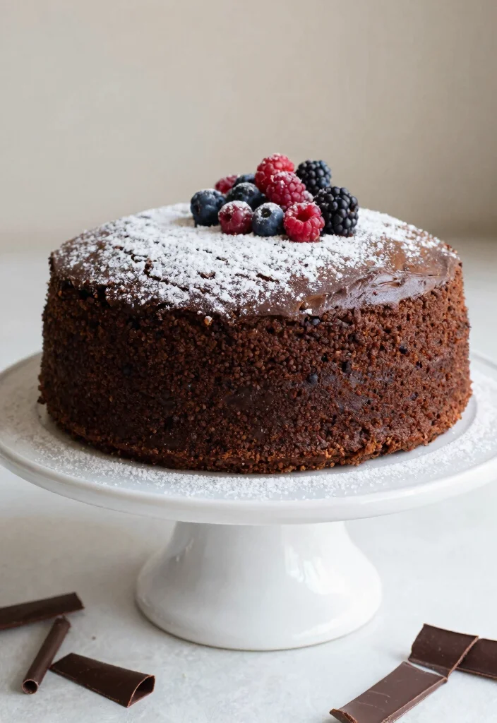 18 Chocolate Cake Moist Ideas Bakery Style Texture - 3. Flourless Chocolate Cake 1