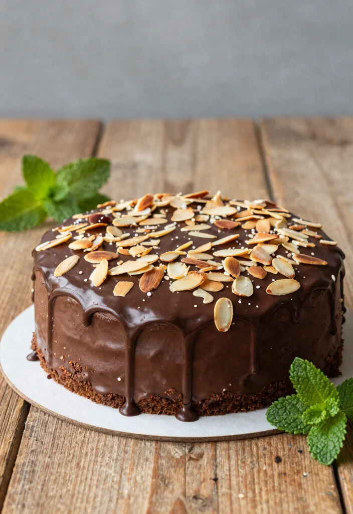 18 Chocolate Cake Moist Ideas Bakery Style Texture - 9. Chocolate Almond Cake 1
