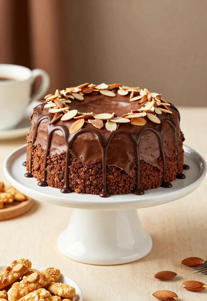 18 Chocolate Poke Cake With Condensed Milk Ideas Ultra Moist - 14. Chocolate Almond Poke Cake 1
