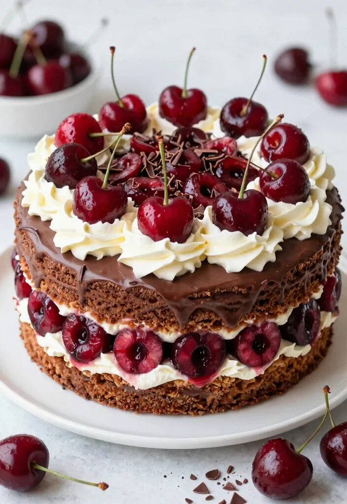 18 Chocolate Poke Cake With Condensed Milk Ideas Ultra Moist - 7. Chocolate Cherry Poke Cake 1