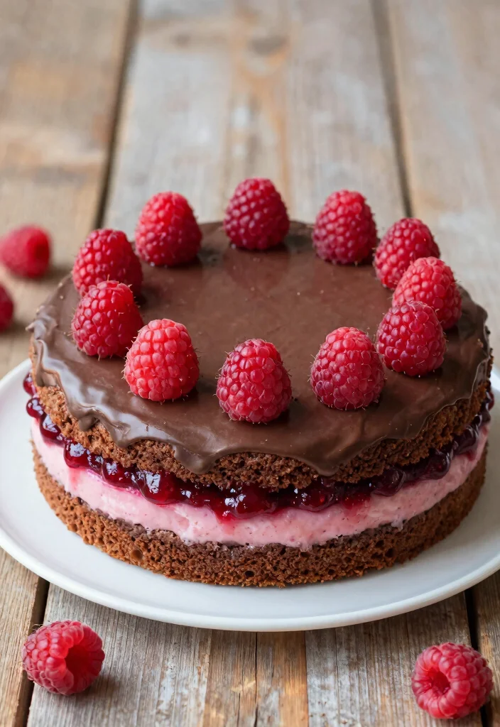 18 Chocolate Poke Cake With Condensed Milk Ideas Ultra Moist - 9. Chocolate Raspberry Poke Cake 1