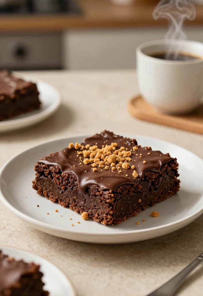 18 Mocha Cookie Crumble Frappuccino Ideas: Coffee Dessert Vibes - 12. Mocha Cookie Crumble Brownies 1