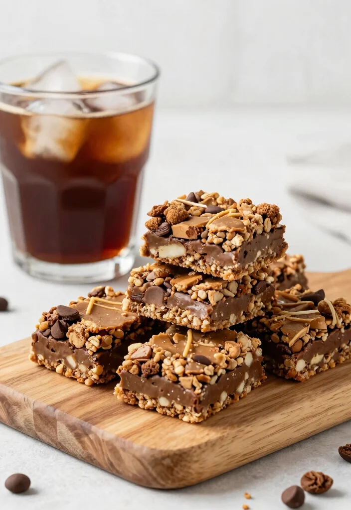 18 Mocha Cookie Crumble Frappuccino Ideas: Coffee Dessert Vibes - 13. Mocha Cookie Crumble Protein Bars 1