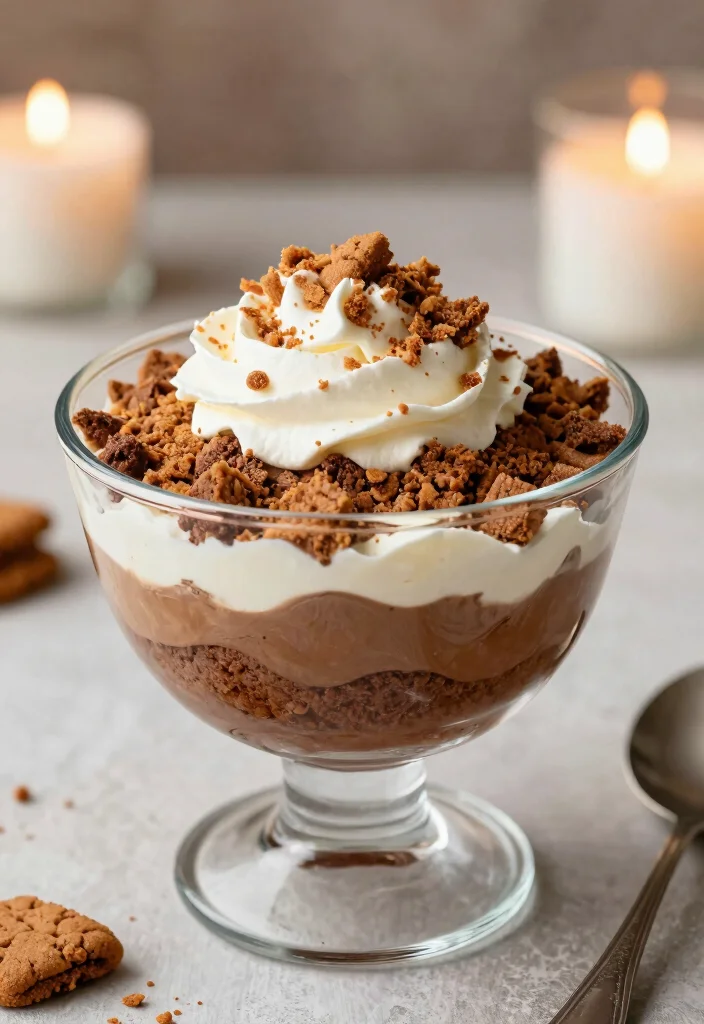 18 Mocha Cookie Crumble Frappuccino Ideas: Coffee Dessert Vibes - 18. Mocha Cookie Crumble Trifle 1