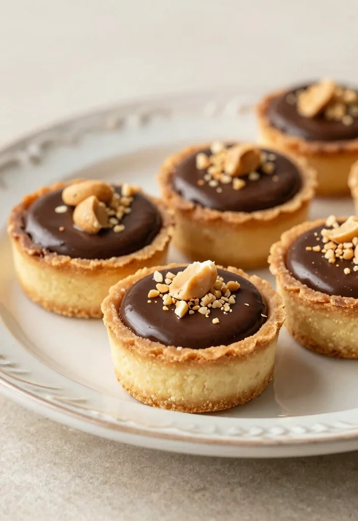 18 Peanut Butter Cheesecake Recipes: Rich Nutty Desserts - 11. Peanut Butter Cheesecake Tarts 1