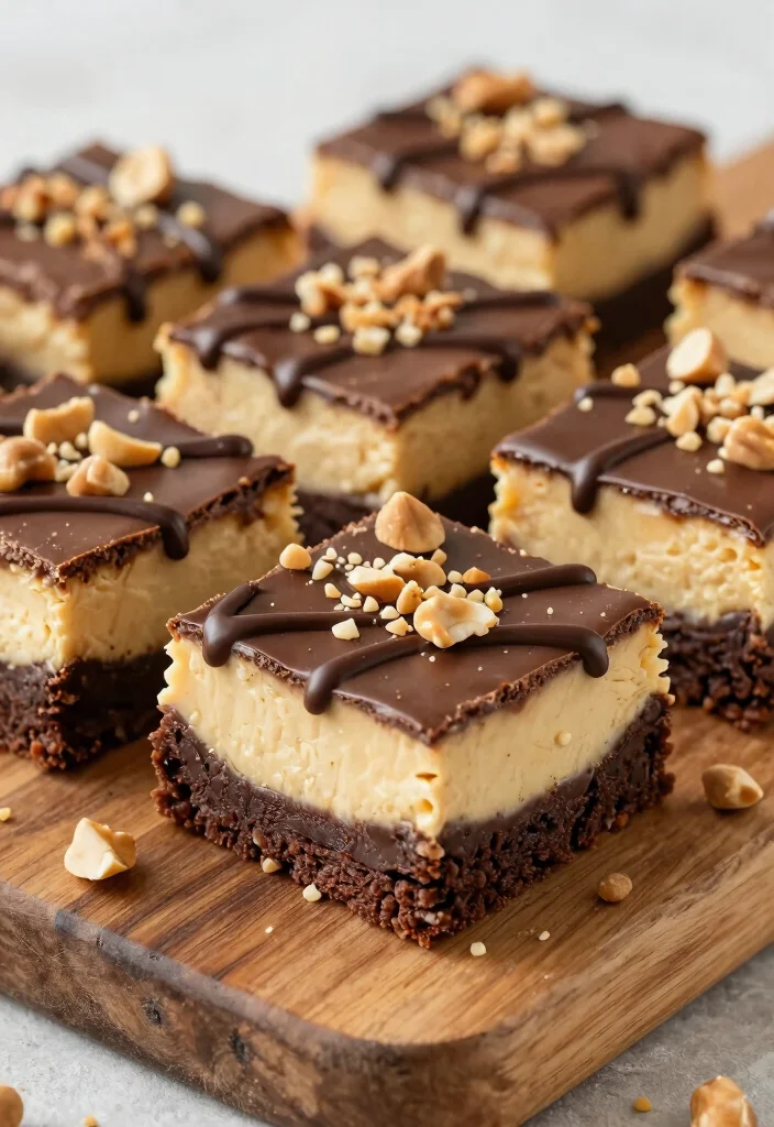 18 Peanut Butter Cheesecake Recipes: Rich Nutty Desserts - 7. Peanut Butter Cheesecake Brownies 1