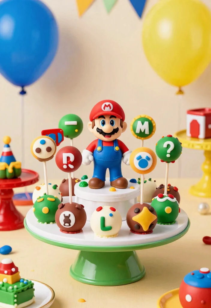 18 Super Mario Cake Pops Ideas Gamer Party Hit - Conclusion 1