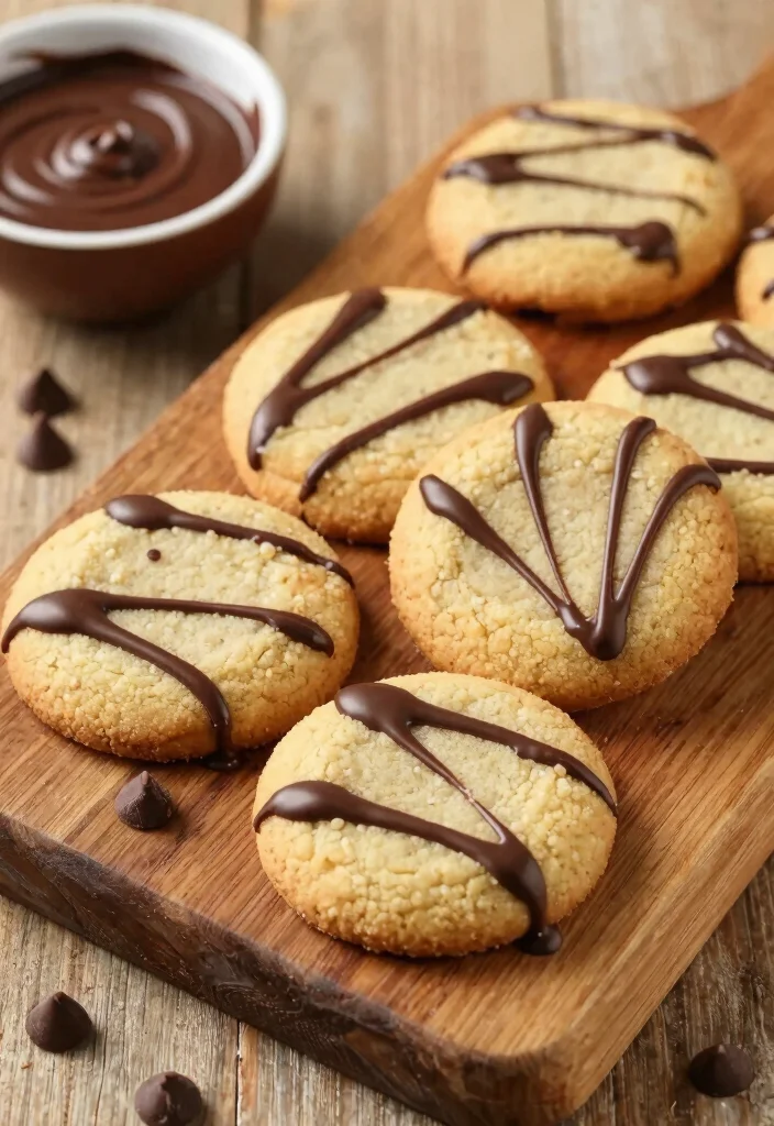 19 The Best Sugar Cookie Recipe: Soft, Reliable, Classic - 5. Sugar Cookies with Chocolate Drizzle 1