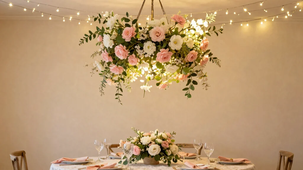 15 Chandelier With Flowers Ideas That Look Dreamy & Elegant