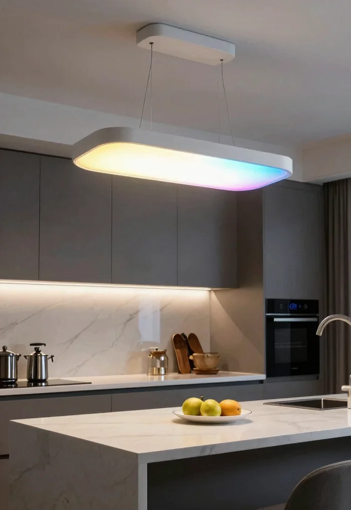 15 Modern Kitchen Chandelier Ideas With Statement Glow - 9. Smart Chandeliers 1