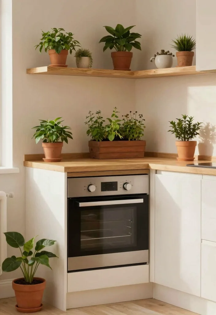 15 OTG Unit in Kitchen Ideas With Smart Placement - 2. Nook Integration 1