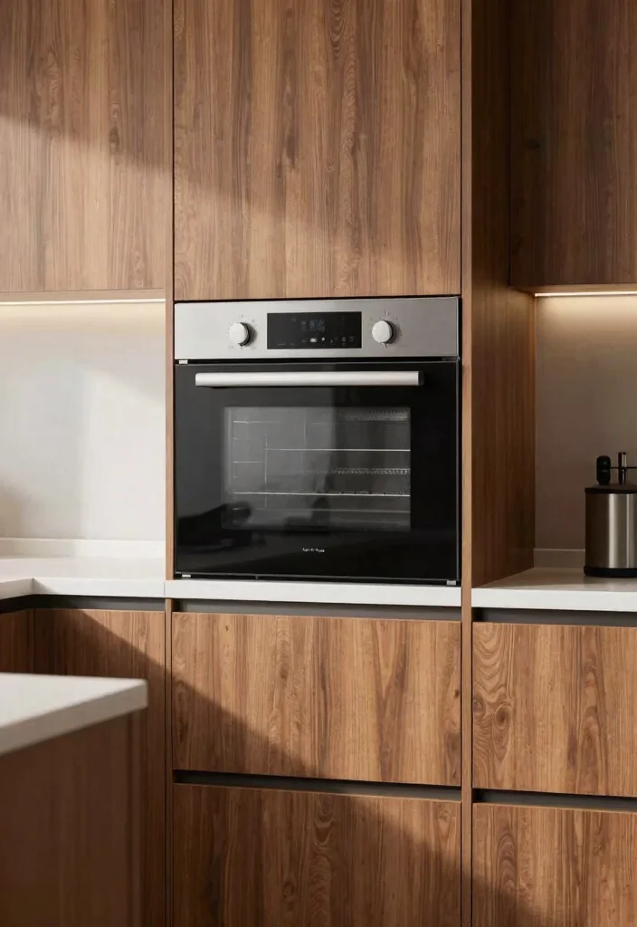 15 OTG Unit in Kitchen Ideas With Smart Placement - 4. Under-Cabinet OTG Solution 1