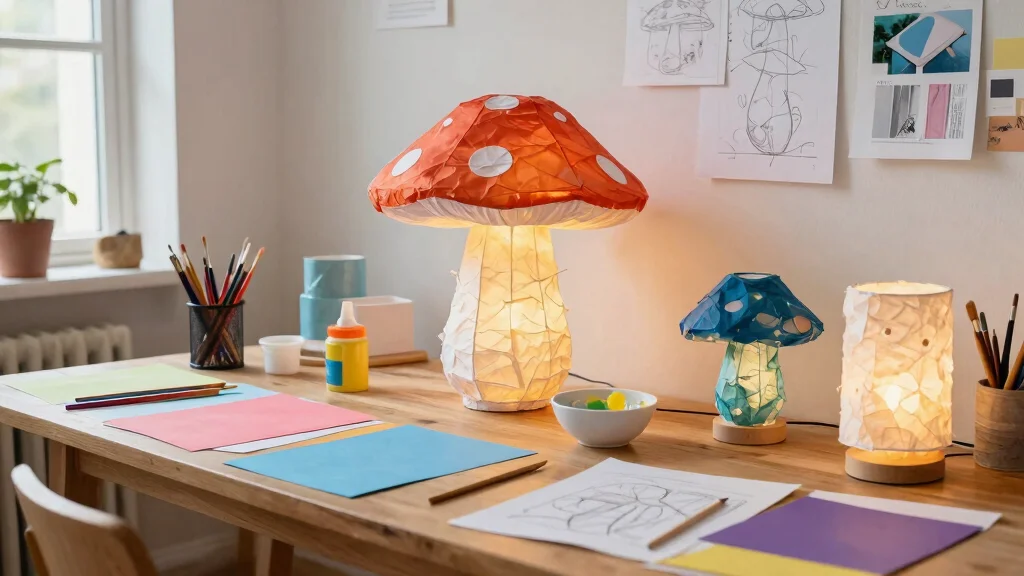 15 Paper Mache Lamp Ideas With Artistic DIY Charm