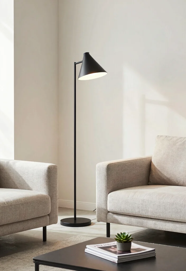 15 Retro Table Lamp Ideas With Vintage Flair - 14. Minimalist Retro Lamps 1