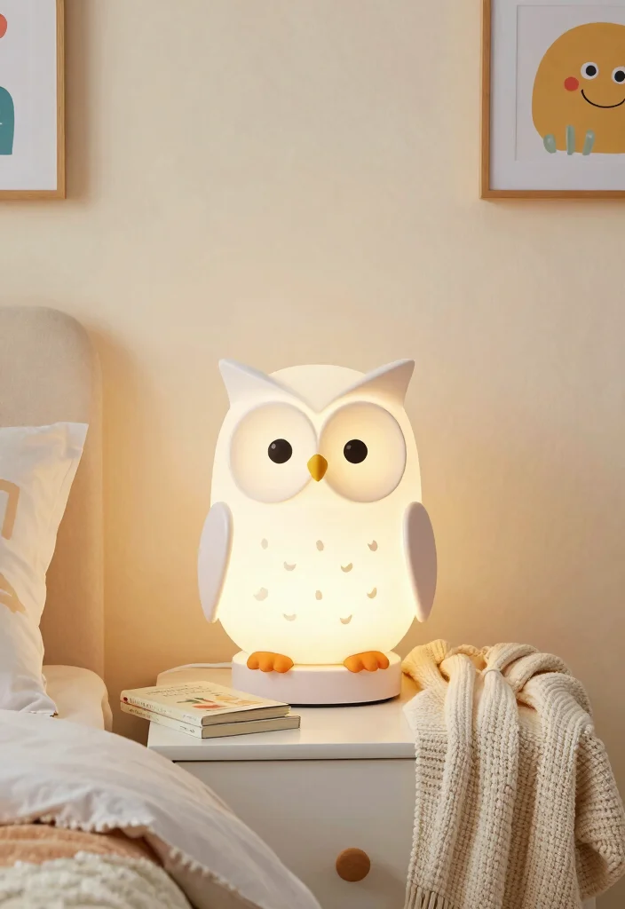 15 Retro Table Lamp Ideas With Vintage Flair - 7. Whimsical Animal-Shaped Lamps 1