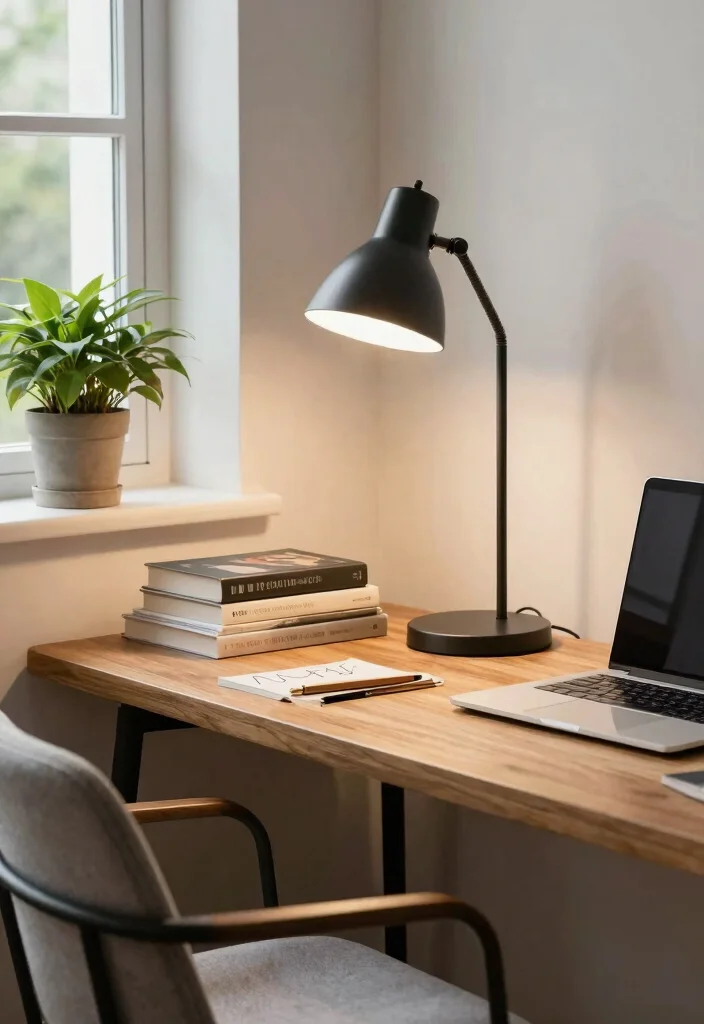 15 Retro Table Lamp Ideas With Vintage Flair - 8. Retro Metal Desk Lamp 1