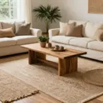 16 Jute Carpet Living Room Ideas With Cozy Natural Texture