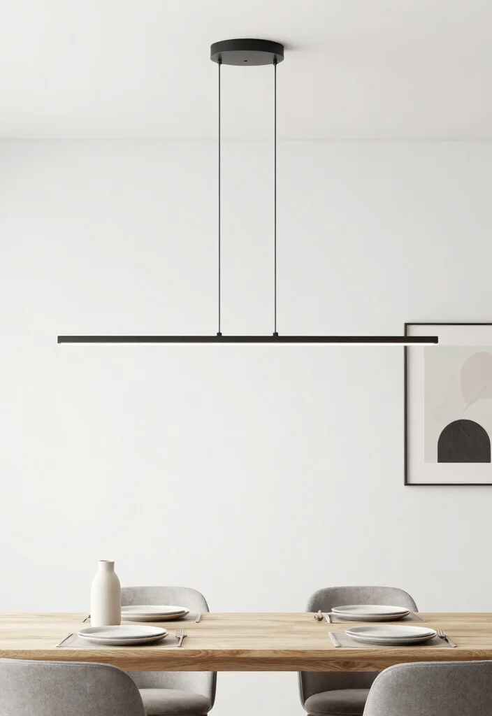 16 Plug In Chandelier Ideas With Easy Elegant Lighting - 15. Minimalist Plug-In Chandelier 1