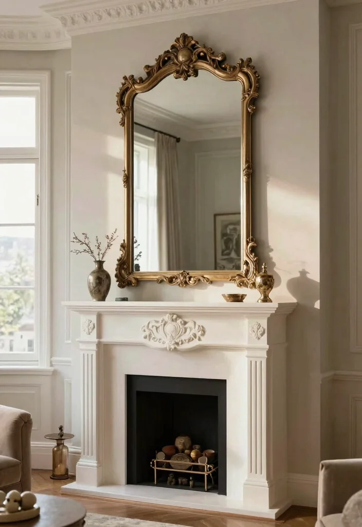 17 Red Carpet Home Decor Ideas With Glam Hollywood Vibes - 14. Mirror, Mirror on the Wall 1