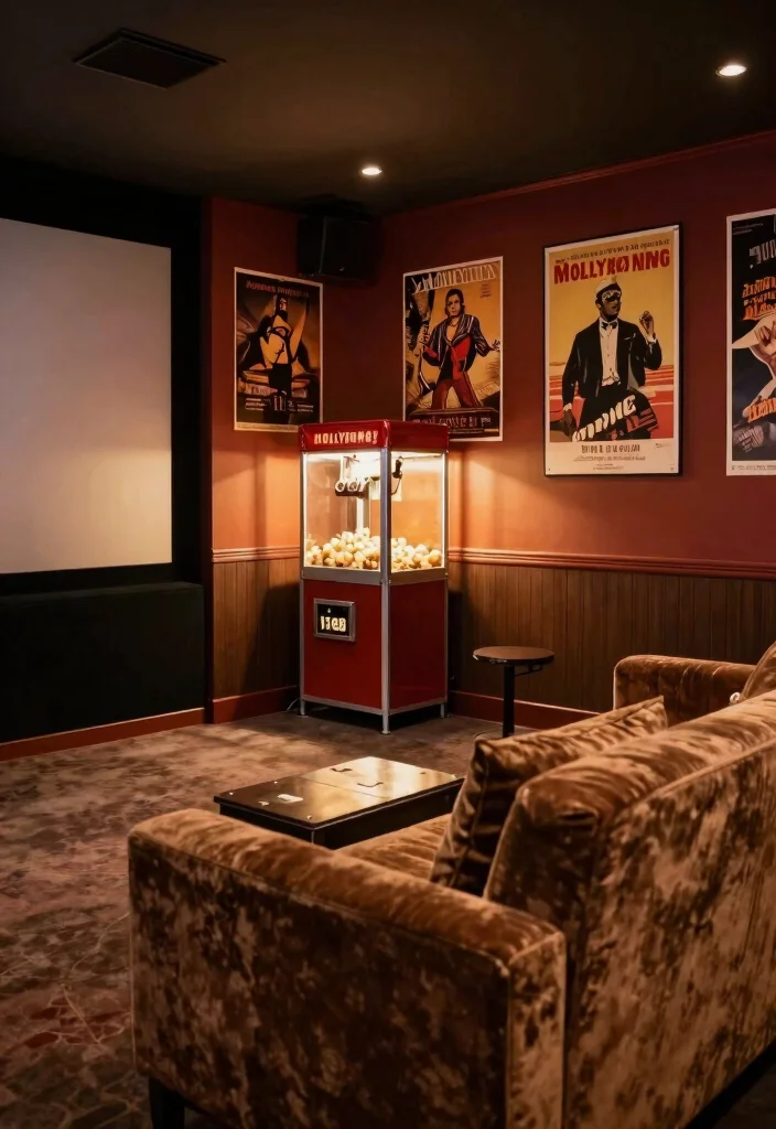 17 Red Carpet Home Decor Ideas With Glam Hollywood Vibes - 16. Themed Spaces 1