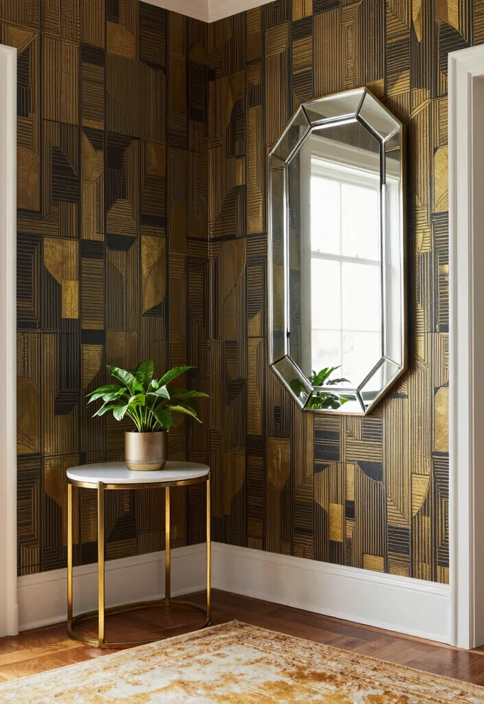 17 Red Carpet Home Decor Ideas With Glam Hollywood Vibes - 3. Art Deco Accents 1