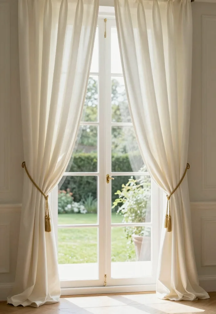 17 Red Carpet Home Decor Ideas With Glam Hollywood Vibes - 7. Elegant Drapery 1