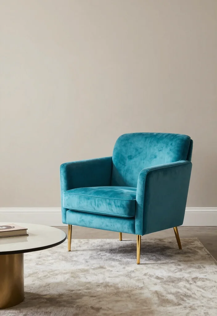 17 Red Carpet Home Decor Ideas With Glam Hollywood Vibes - 9. Statement Furniture 1