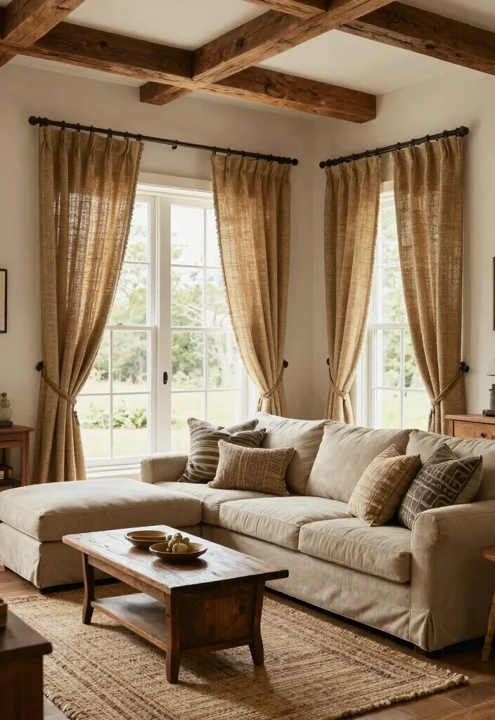 17 Sliding Door Curtains 2026 Trending Ideas That Flow Beautifully - 6. Rustic Farmhouse Style: Cozy Charm 1