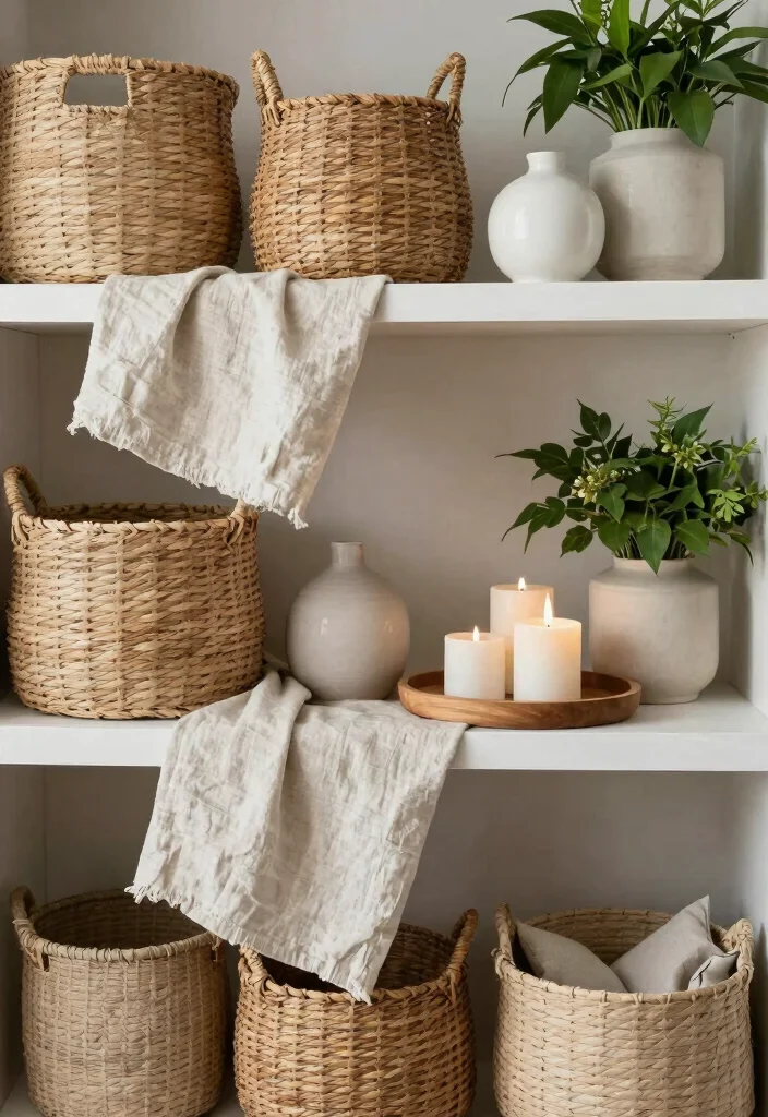 18 IKEA Shelf Decor Ideas That Look Designer Styled - 1. Layered Textures 1