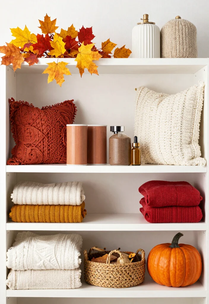 18 IKEA Shelf Decor Ideas That Look Designer Styled - 18. Seasonal Swap-Outs 1