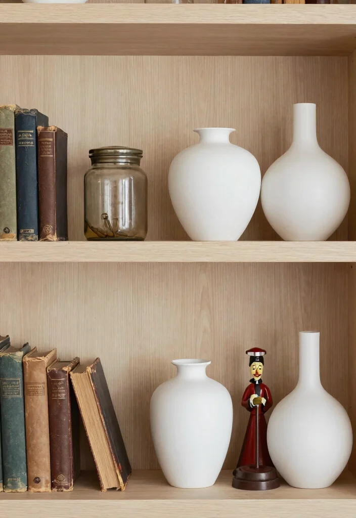 18 IKEA Shelf Decor Ideas That Look Designer Styled - 6. Vintage Finds 1