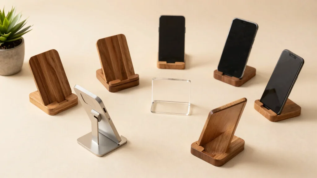 18 Phone Stand Design Ideas That Look Sleek & Creative