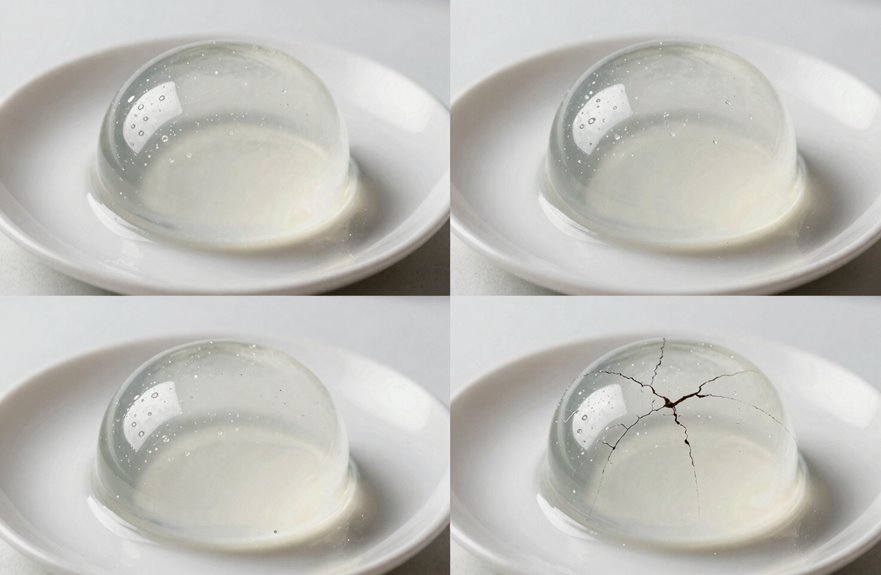 agar bloom crystal raindrops