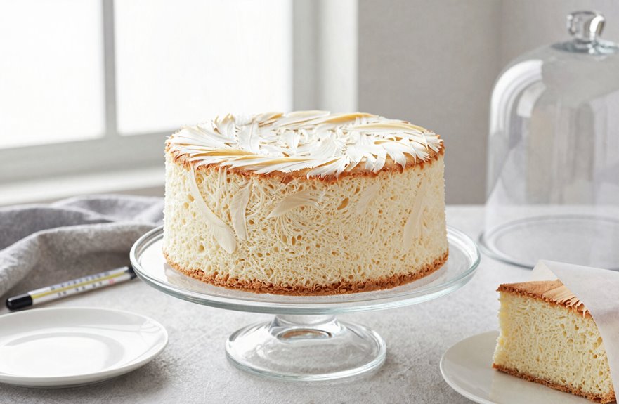 freeze angel food cake properly wrap foil 4 6 months