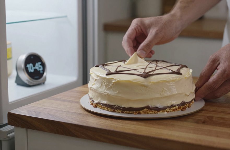 How Long to Thaw an Ice Cream Cake 2 fridge gradual thaw faster counter