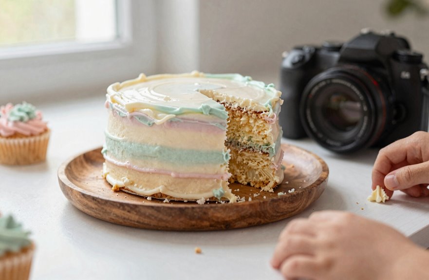smash cake for messy milestone