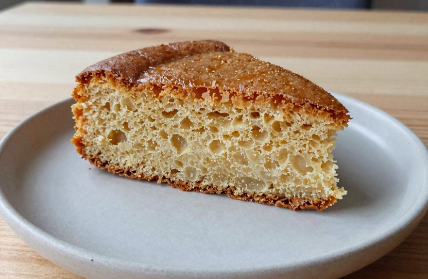 vegan cake moisture structure issues
